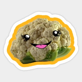 The almighty cauliflower Sticker